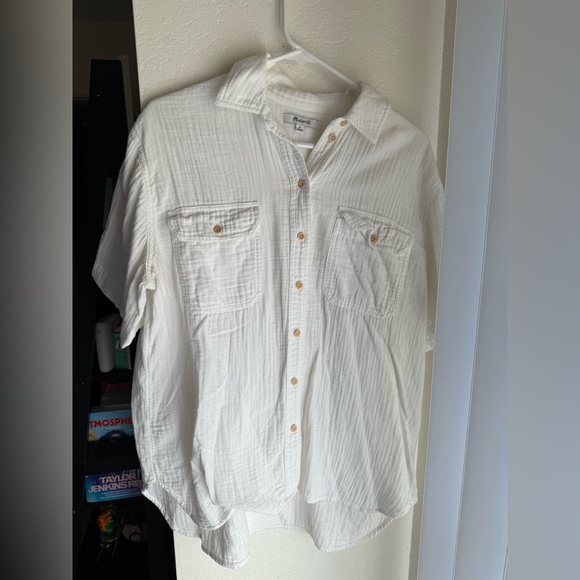 Madewell Cotton Top 🤍 - Picture 1 of 6